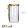 pote com tampa e colher bambu 870 ml 3